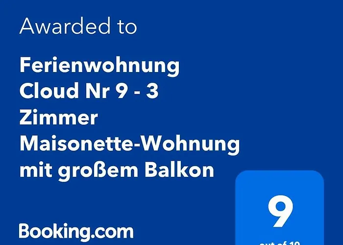 アパート Cloud Nr 9 - 3 Maisonette-wohnung Mit Grossem Balkon *
